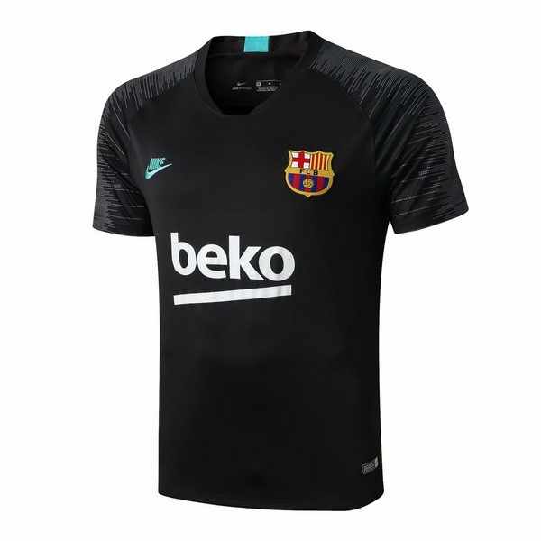 Trainingsshirt Barcelona 2019-20 Schwarz Weiß